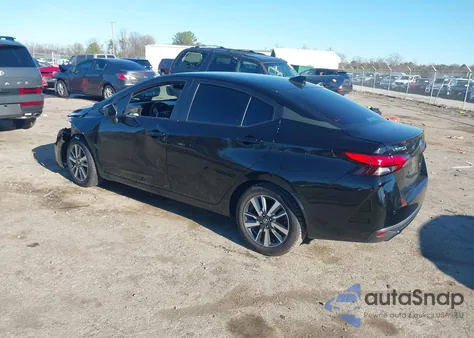 2021 Nissan Versa Sv Xtronic Cvt from USA, damaged, VIN 3N1CN8EVXML854880